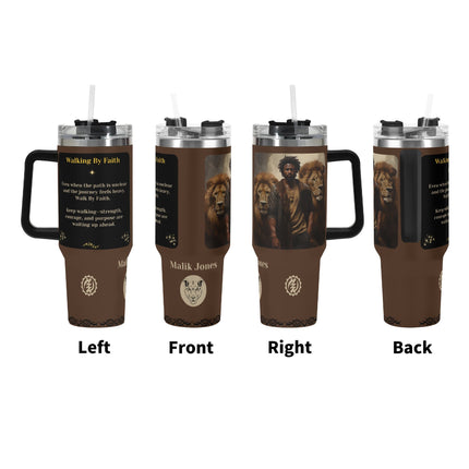 Walking By Faith - Personalized 40oz Tumbler