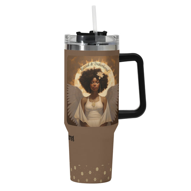 Blessed and Unbothered - Personalized 40oz Tumbler