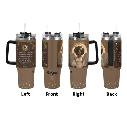 Blessed and Unbothered - Personalized 40oz Tumbler