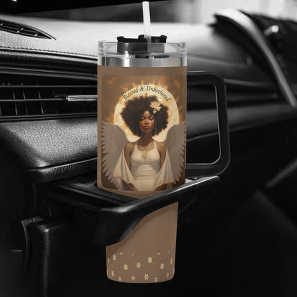 Blessed and Unbothered - Personalized 40oz Tumbler