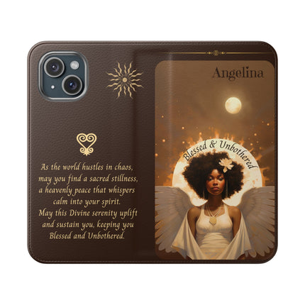 Blessed and Unbothered - iPhone Flip Case