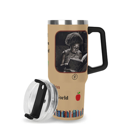 Its A Bookworms World - Personalized 40oz Tumbler