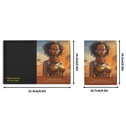 Futuristic Journey - Passport Holder