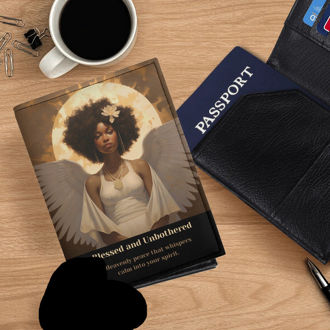 Blessed and Unbothered - Passport Holder