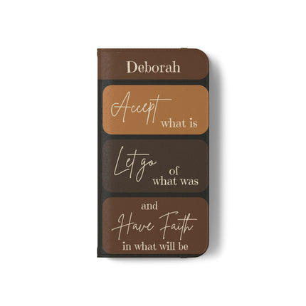 Accept What Is - iPhone Flip Case