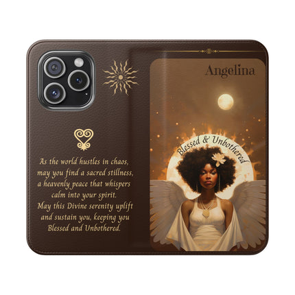 Blessed and Unbothered - iPhone Flip Case