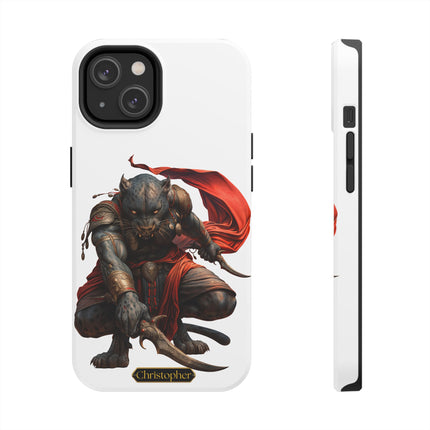 Kofi the Panther – Blade of the Night - iPhone Case