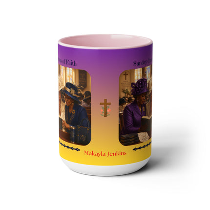 Sunday Crowns of Faith - 15oz mug