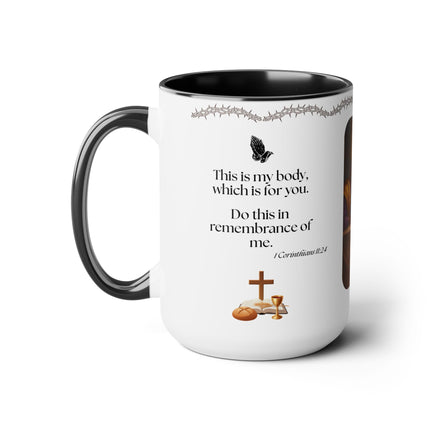 The Black Last Supper - 15oz mug