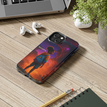 Limitless Wonder - Girl - iPhone Case - personalized