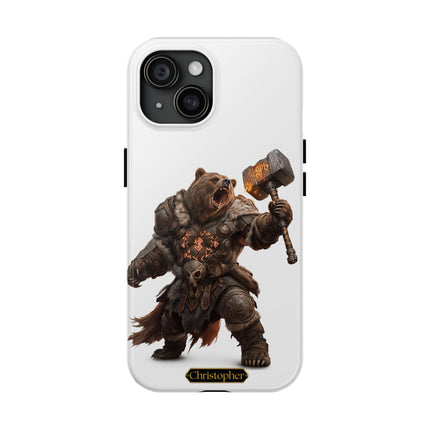 Boris the Bear – Hammer of the North - iPhone Case