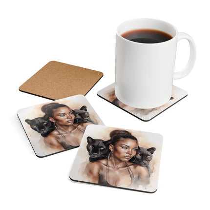 Strength and Beauty - coaster set
