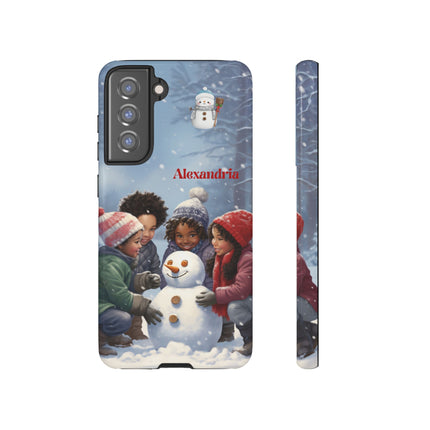 Winter Wonderland - Samsung Galaxy phone case - personalized