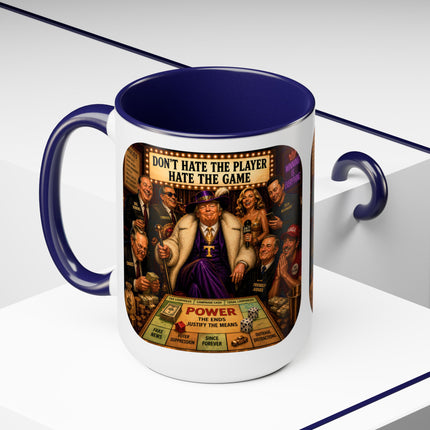 Don't Hate The Player - Hate The Game - 15oz mug