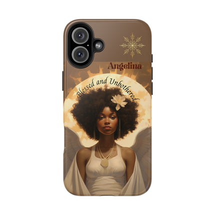 Blessed and Unbothered - iPhone Case - personalized