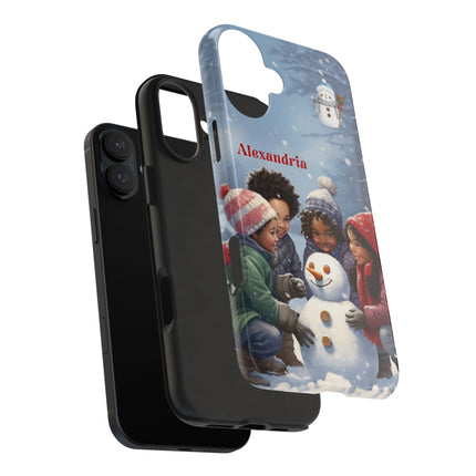 Winter Wonderland - iPhone Case - personalized