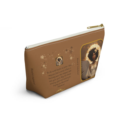 Blessed and Unbothered - cosmetic pouch