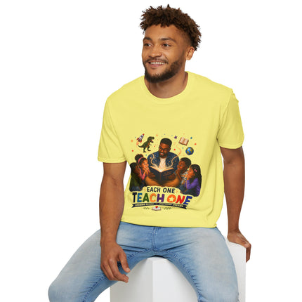 Each One Teach One - T-shirt - male