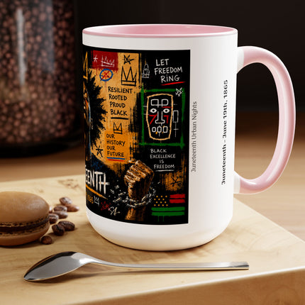 Juneteenth Urban Vibe – 15oz Mug