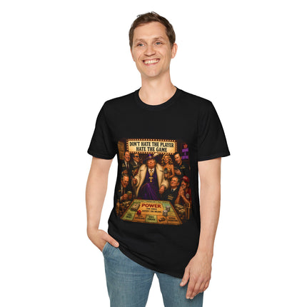 Don't Hate The Player Hate The Game - Political Satire T-shirt