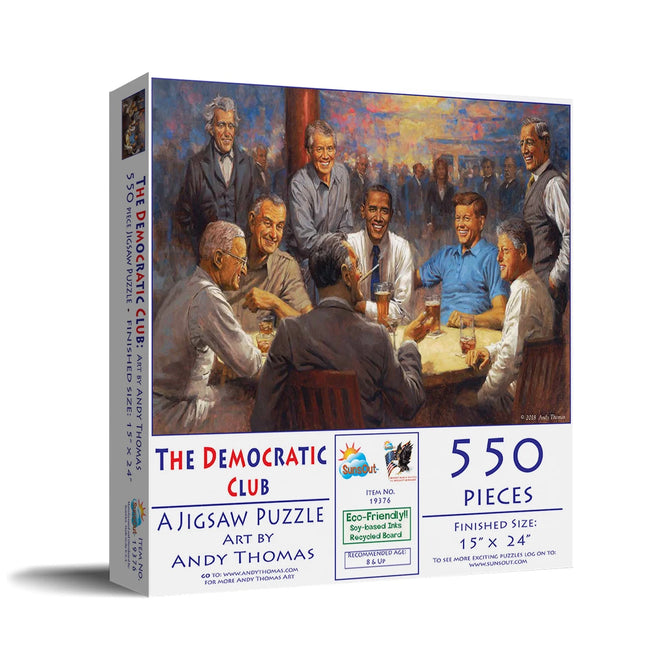 Democratic Club - 550 piece jigsaw puzzle