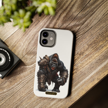 Omari the Gorilla – Wrath of the Jungle - iPhone Case