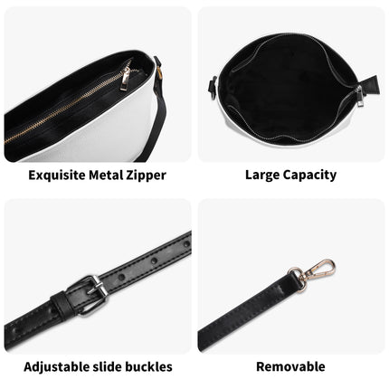 Deep In Thought - Bucket-Style Handbag