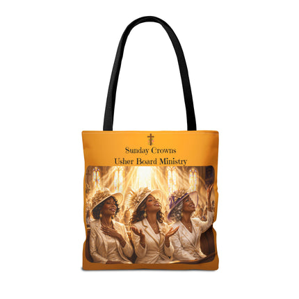 Sunday Crowns – Usher Board Ministry - Tote Bag