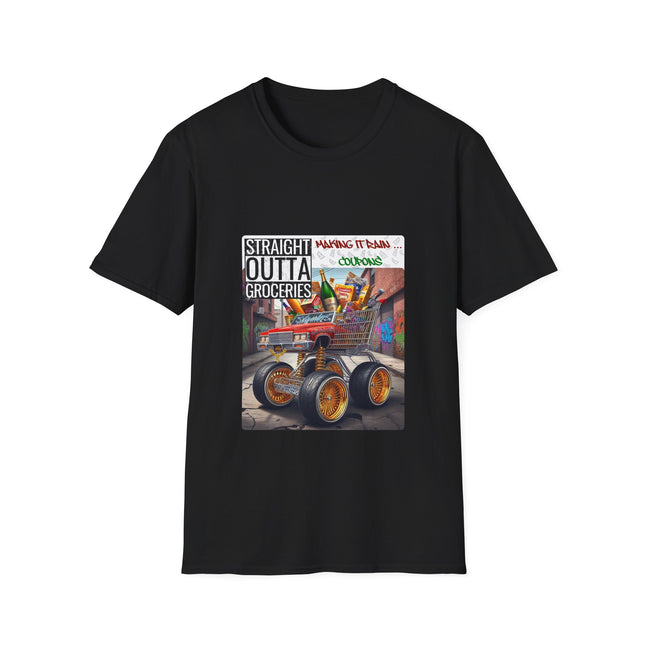 Straight Outta Groceries - Making It Rain… Coupons - tshirt