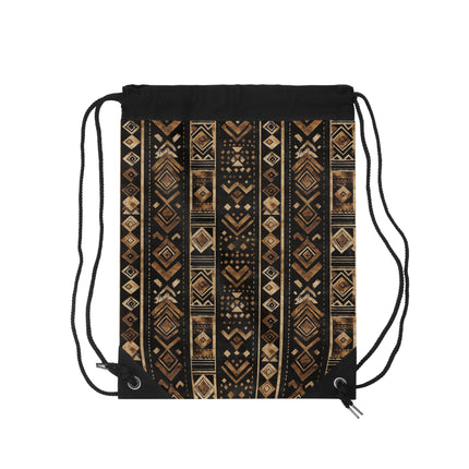 Majestic Mudcloth - drawstring tote bag