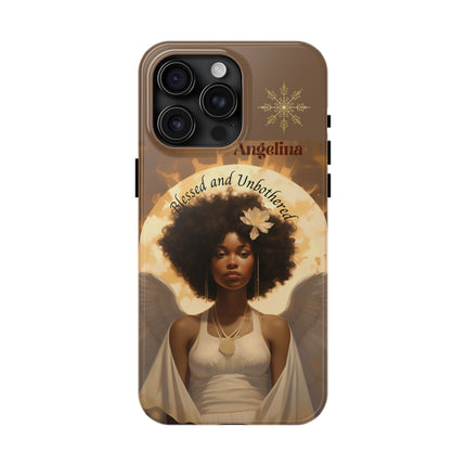 Blessed and Unbothered - iPhone Case - personalized