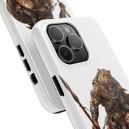 Thabo the Leopard – Spear of the Savanna - iPhone Case