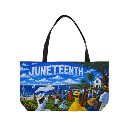 Juneteenth Gullah Gathering Weekender Tote