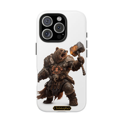 Boris the Bear – Hammer of the North - iPhone Case
