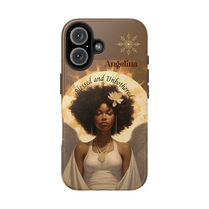 Blessed and Unbothered - iPhone Case - personalized