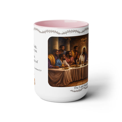 The Black Last Supper - 15oz mug