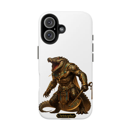 Sobek the Crocodile – Guardian of the Nile - iPhone Case