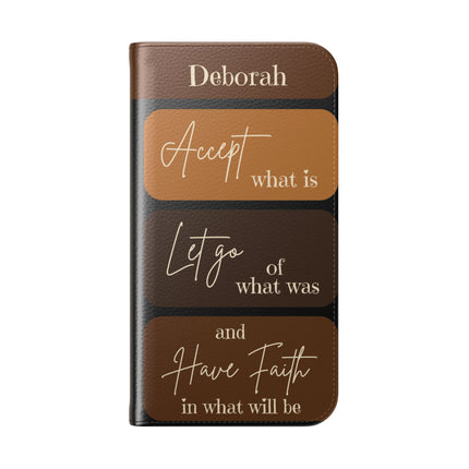 Accept What Is - iPhone Flip Case