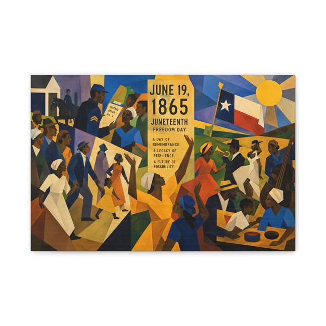 Juneteenth Proclamation Canvas Print