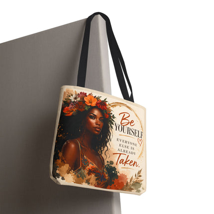 Be Yourself - Tote Bag - flowers