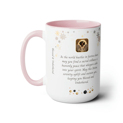 Blessed and Unbothered - mug - 15oz