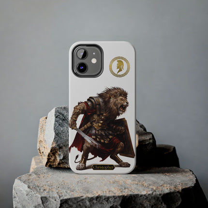 Maximus the Lion – Gladiator of the Arena - iPhone Case