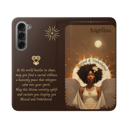 Blessed and Unbothered - Samsung Flip Case