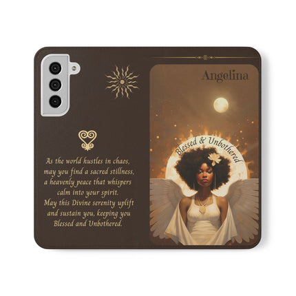 Blessed and Unbothered - Samsung Flip Case