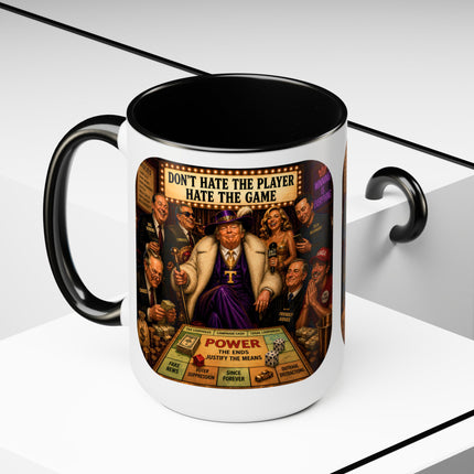 Don't Hate The Player - Hate The Game - 15oz mug