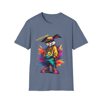 Jackson Rabbit - Urban Safari Crew - adult T-Shirt
