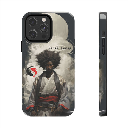 Black Samurai Warrior - iPhone Case - personalized