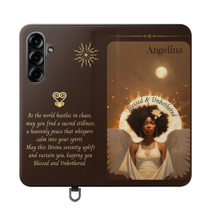 Blessed and Unbothered - Samsung Flip Case
