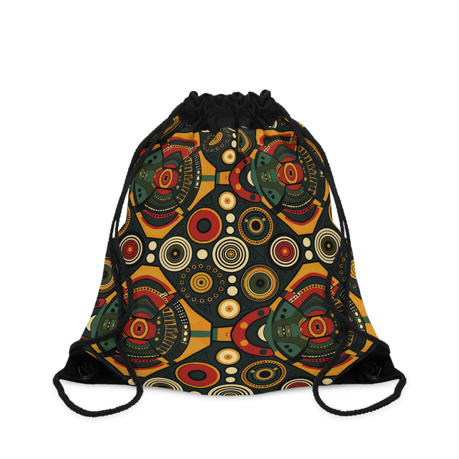 Rhythm & Roots - drawstring tote bag