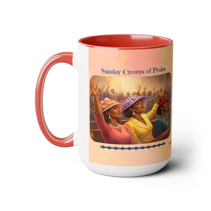 Sunday Crowns of Praise - 15oz mug